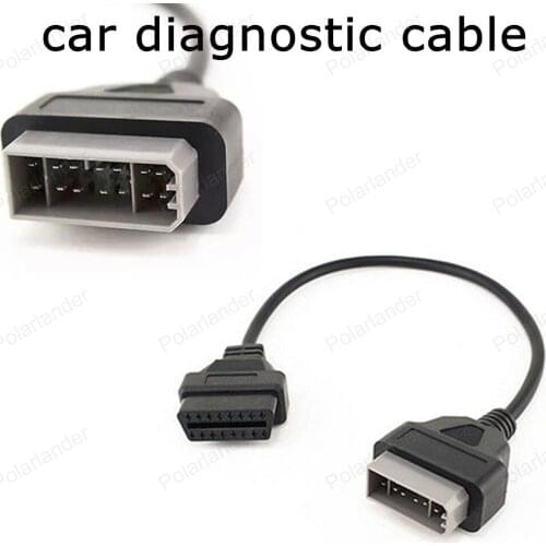 Factory price 16 pin cable to 14 Pin car Diagnostic Cables for N-issan OBD2 Service adapter Car scanner test connector