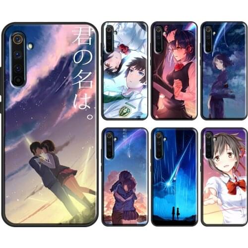Anime Your Name For OPPO Realme 8 6 7 Pro C3 C11 C15 GT X7 X2 Pro Case For OnePlus Nord 8T 8 9 Pro Coque