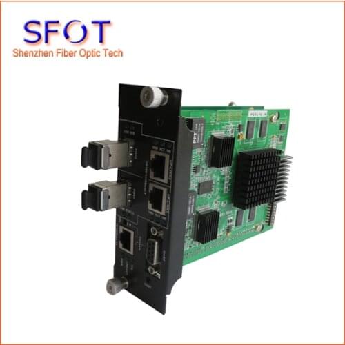 Two port EPON OLT Module Card