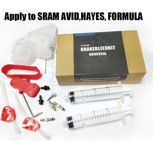 COOMAs Hydraulic Brake BLEED KIT for SHIMANO and Magura Brake System, Mineral Oil Brake system, Bleed Kit