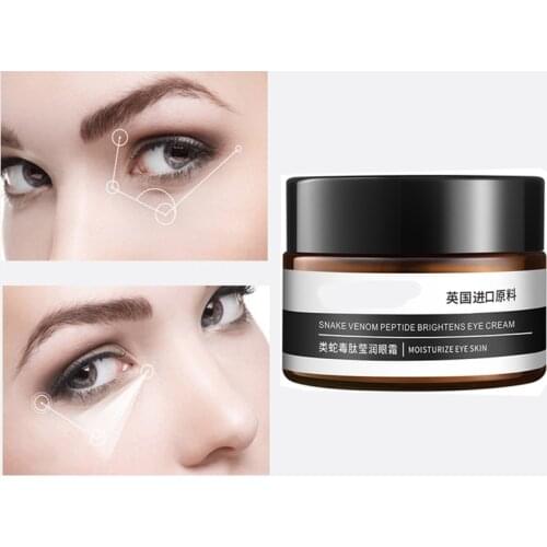 30g Snake Venom Eye Cream Moisturizing Eye Bags Removal Cream Anti-puffiness Gel Dark Circles Delays Aging Eye Serum Eye Care