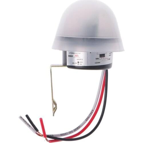 Hot Automatic Auto On Off Photocell Street Light Lamp Switch C AC 220V 50-60Hz 10A Photo Control Photoswitch Sensor Switch