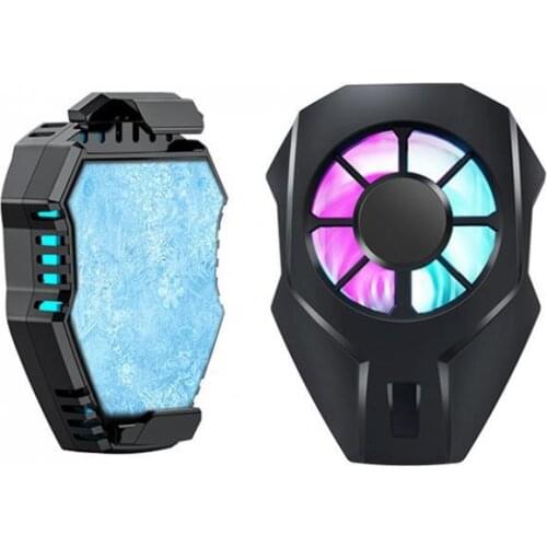 Mobile Phone Cooling Fan Gamepad Holder Bracket Fan Radiator USB Charging For IPhone Huawei Xiaomi Tablet