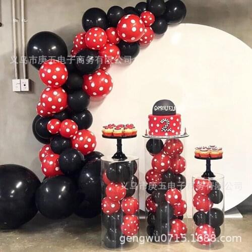 Disney Mickey Mouse Series Balloon Chain Set Mickey Minnie Theme Party Balloon Decoration Birthday Decoration Party Decoration