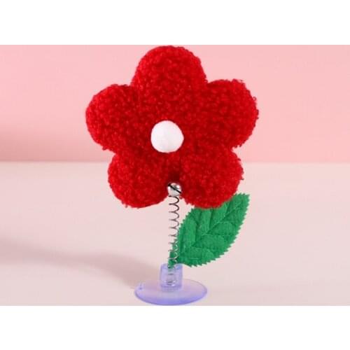 Pet Cat Catnip Toy Set Cats Supplies for Cute Kitten Puppy Teeth Grinding Bite Resistant Toy Cat Plush Flower Pet Accessories