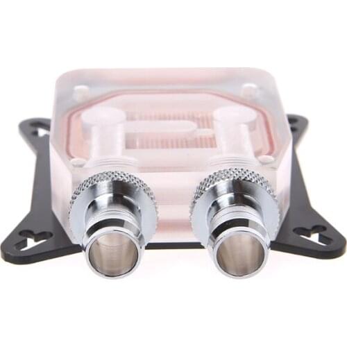 GPU Water Block Cooling Double Channel Copper Cooler For Graphics Card Radiator