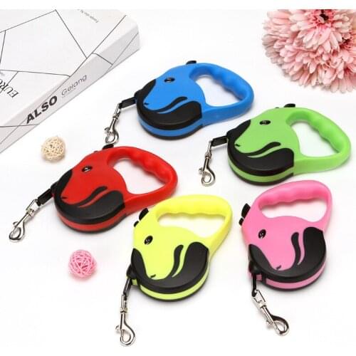 3M/5M Retractable Dog Leash Automatic Flexible Dog Puppy Cat Traction Rope Belt Dog Leash for Small Medium Dogs cat Products