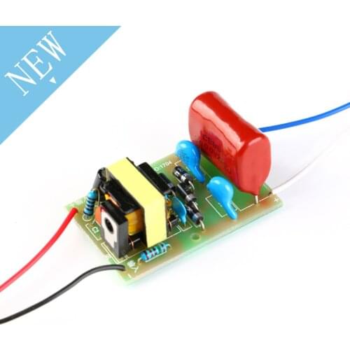 DC 3.7V to 1800V Booster Step Up Module Arc Pulse DC Motor with High Voltage Capacitors