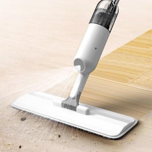 Spray Floor Mop with Reusable Microfiber Pads 360 Degree Handle Mop for Home Kitchen Laminate Wood Ceramic Tiles Floor Cleaning