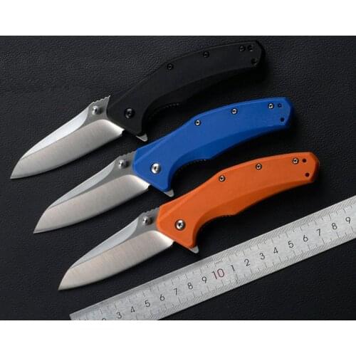 ZT Knife 0770 ZT0770 ABS Handle 5CR13MOV Folding Blade Pocket Tactical Knife Hunting Fishing Xmas Gift Knives EDC Tools