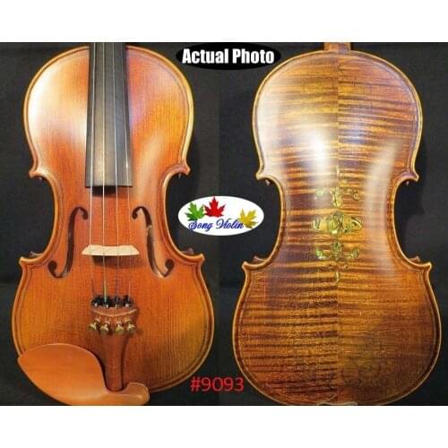 Strad style SONG Brand maestro inlay 4/4 violin,huge and powerful sound#9093A