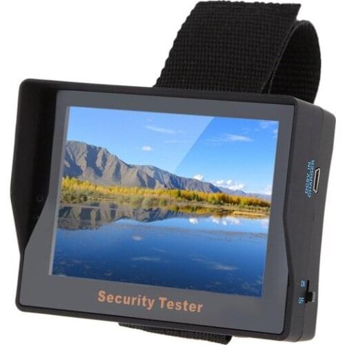 3.5" TFT Monitor Wrist Strap Security Camera Tester with Recharge Battery CCTV Tester