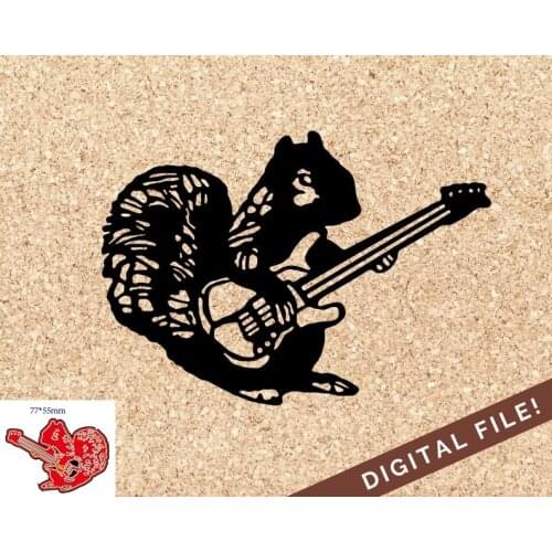 Lovely Squirrel Boy Cutting Dies Stencils for DIY Scrapbooking/photo Album Decorative Embossing DIY Paper Cards Christmas Dies