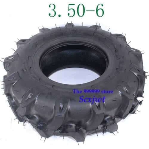 3.50-6 tire Tractor Tyre Wheel For ATV Quad Lawn Mower Garden Tractor rotary cultivator 3.50-6 thickening vacuum tyre