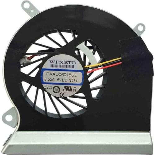 New Cpu Cooling Fan For MSI GE70 MS-1756 MS-1757 PAAD0615SL N285 DC Brushless Laptop Cooler Radiators Cooling Fan