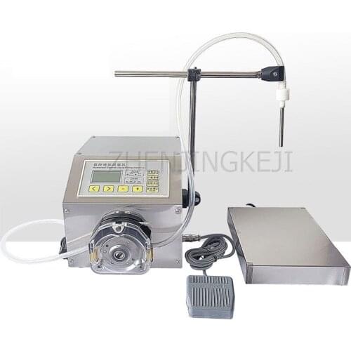 Weighing Quantitative Peristaltic Pump Liquid Filling Machine Small Desktop Essence Chemical Glue Solvent Tools And Equipment