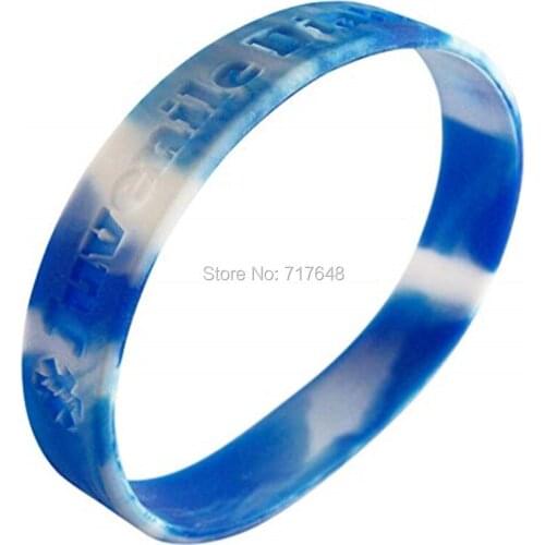 100pcs Medical Alert Juvenile Diabetes Smudge wristband silicone bracelets free shipping by ePacket A