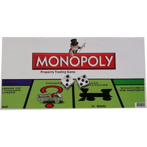 12 Models Classical Monoply Games In English French Russian Spanish Arabic Board Games Tycoon Kid Family Party Games Anagrams