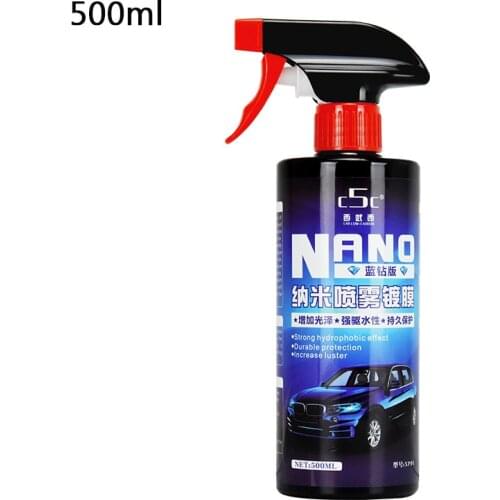 Automotive Nano Ceramic Coating Hybrid Liquid Wax Car Polishing Spray Fortify Quick Coat Hydrophobic Detailing Product For car