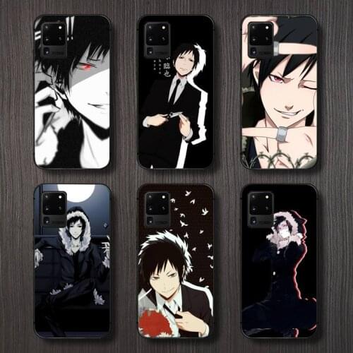 DuRaRaRa Slim anime Phone Case For Samsung galaxy A S note 10 7 8 9 20 30 31 40 50 51 70 71 21 s ultra plus