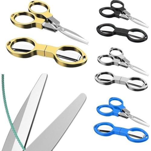 Dayselect 1PCS New Stainless steel Fishing Line Cutter Scissors Clipper Nipper Folding Fly Fishing Cut Tool Fishing Tackle Gear