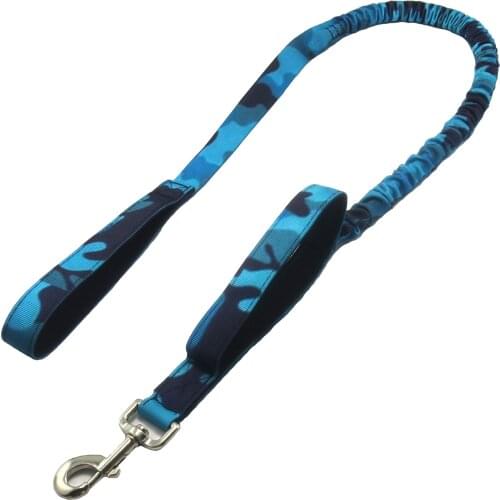 Elastic Traction Belt, Hands Free Running Dedicated Dog Leash, Double Handle Design, High Elastic Cushioning Belt