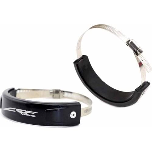 Silencer Round Oval Exhaust Protector Can Cover For HONDA CRF1000L CRF1000 Motorcycle Accessories 100MM-140MM Protect