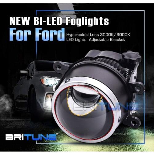 Hyperboloid Bi LED Fog Lights For Ford Focus MK2 MK3 Fiesta Ranger/Opel Astr h g/Suzuki Swift /Renault Megane 2 3 Projector Lens