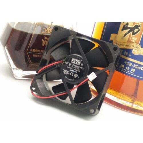 Free Shipping Wholesale Avc c8025s24ua 24v 0.3a inverter fan 8cm 8025 80x80x25mm 80mm server inverter blower cooling cooler