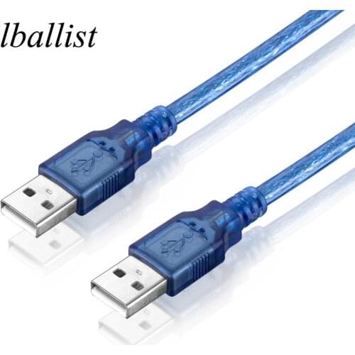 Lballist USB 2.0 Type A Male to Type A Male Data Cable Foil+Braided(inside) Shielded 1.5m 1.8m 3m 5m 10m