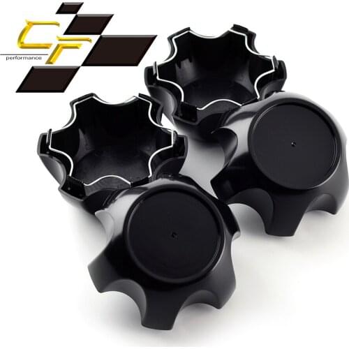 4pcs 110mm 93mm Wheel Center Caps ABS Black for #C-1008-2 Accessories Decoration For Car Refit Styling