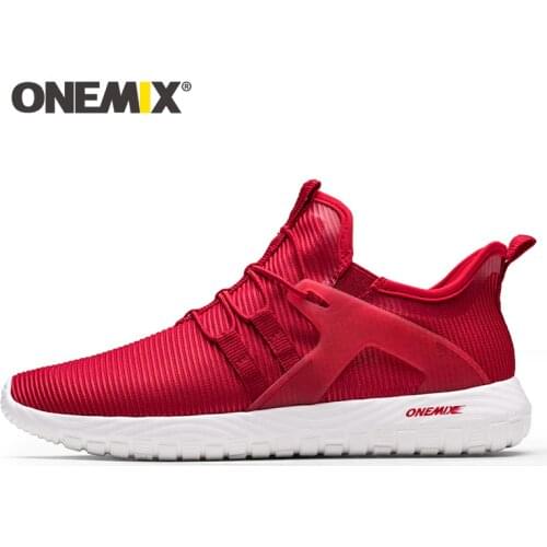 ONEMIX 2021 Unisex Running Shoes Lightweight Thin Breathable Mesh Sneakers Jogging Walking Tennis Men Shoe Loafers Off White