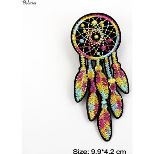 Fashion Indian theme Badge Cloth Patch Embroidery Appliques iron on Stickers Cloth Jacket Bags Decoration DIY Sewing Supplies