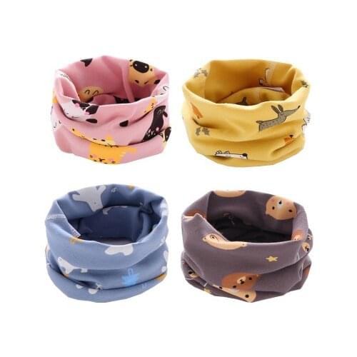 2020 new childrens scarf bib set neck men and women baby autumn and winter infant hedging scarf baby warm neck circumference