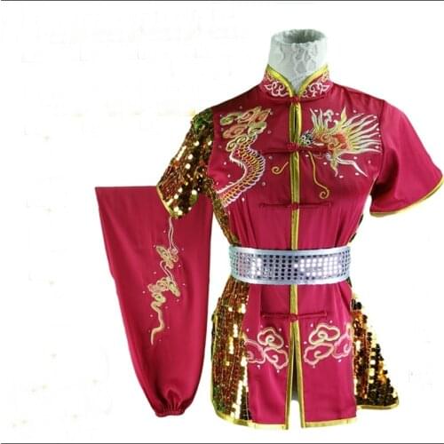 Wushu clothing uniform wushu costume kung fu uniform clothes martial arts uniform Chinese warrior costume exercise TA415