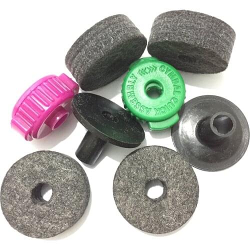 MoonEmbassy Cymbal Stand Felt Washer Replacement Drum Set Cymbal Quick Assembly Mate Accessories