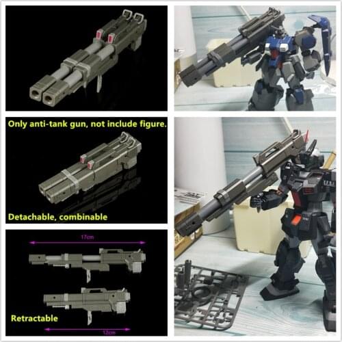 A model Hyper Bazooka Anti-tank gun for Bandai MG 1/100 Gundam common used Sinanju Strike Freedom Astray Etc DK001