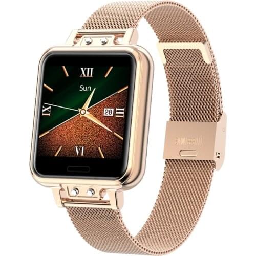 ZL13 Smart Watch Stainless Steel Full touch screen Sport Smart band Heart Rate Blood Pressure Female Health Other functions