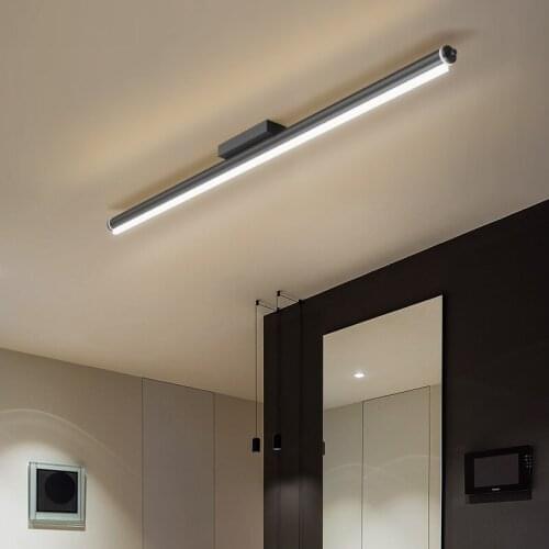 Modern Simplicity Ceiling Chandelier For Living Dinning Room LED Home Light Chandelier Black White Celling Lights for Bedroom