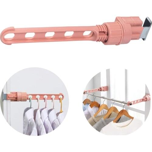 Travel Window Frame Hanger Retractable 5/8 Hanging Hole Window Drying Rack Portable Indoor Hanging Clothes Rack Home Accessories