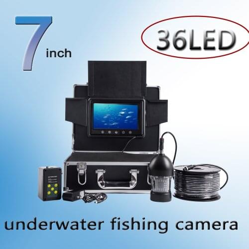 F08 Video Fish Finder System Underwater Fishing Camera 24 White Led+12 Infrared Led HD 1000tvl Waterproof Ice Fishing Camera