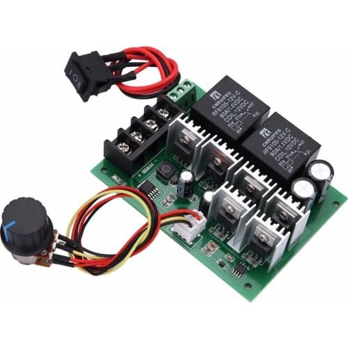 High Power Fast Speed Regulator DC Motor Speed Controller PWM Motor Controller With CW CCW Reversible Switch