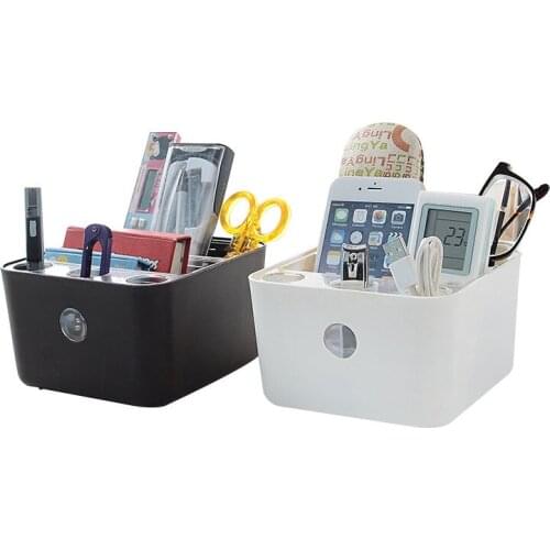 Home Decor Storage Box Desktop Sundries Stationery Make ups Cosmetic Storage Boxes Remote Control Storage Shelves