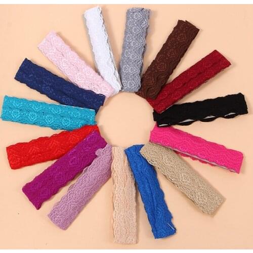 10yards/Lot 3cm Soft Elastic Hollow Out Floral Lace Ribbon DIY Crafts Fabric Dress Clothing Top Bra Decoration Lace Trimming