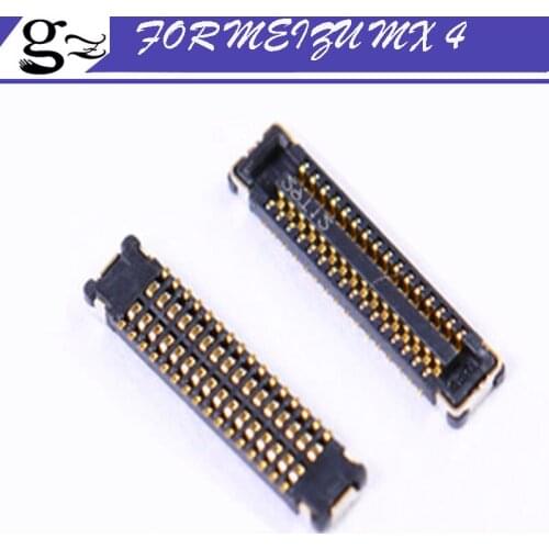 2PCS; FPC connector for Meizu MX4 MX 4 LCD display screen on motherboard mainboard