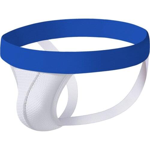 ADANNUs new mens panties sexy breathable nylon breathable solid color low-waisted T-shirt mens panties BP.02