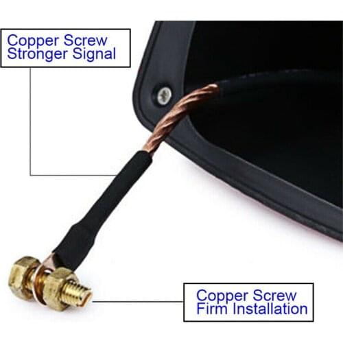 FM/AM Car Antenna 1Pc ABS Carbon fiber Wear resistance Waterproof Portable