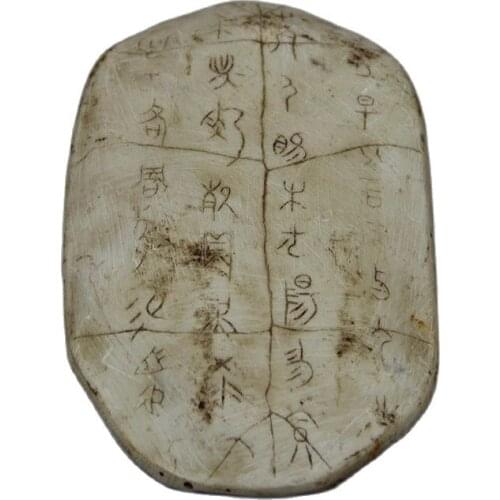 China old Collections from countryside the inscriptions on bones or tortoise she