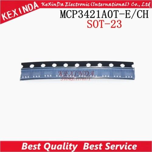 MCP3421A0T-E/CH MCP3421A0T MCP3421 18BIT 3.75SPS 1CH SOT23-6 New original 10pcs/lot Free shipping