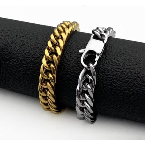 Fashion titanium steel bracelet mens stainless steel four-sided magic chain men and women all-match bracelet hot sale